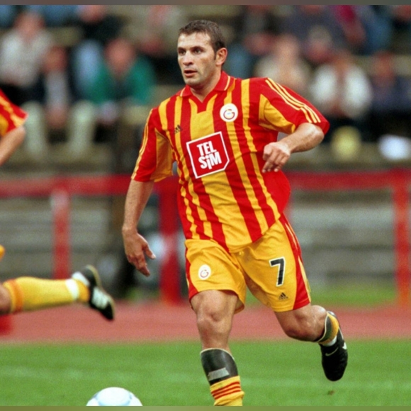 Galatasaray 2000/01 Home Jersey #7 Okan Large - Picture 4 of 6